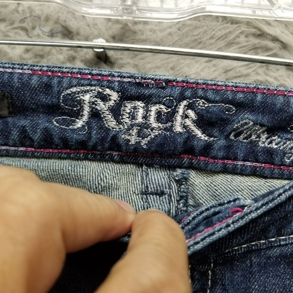 Wrangler Jeans Womens 1 Tall Rock 47 Medium Wash Stretch Low Rise Bootcut - Picture 4 of 16